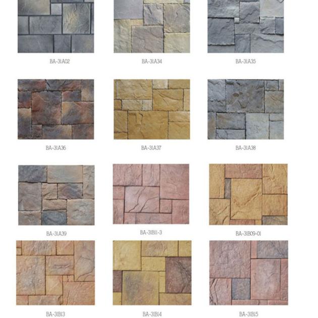 artificial castle stone veneer wall decor