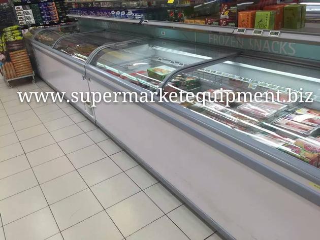 supermarket Island freezer deep freezer 