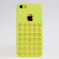 New Design Dot Holes TPU Silicone Case Cover For  iPhone 5C