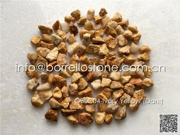 natural color stone aggregate gravel