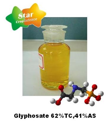 Agrochemicals-- Glyphosate 62%TC, 41%AS