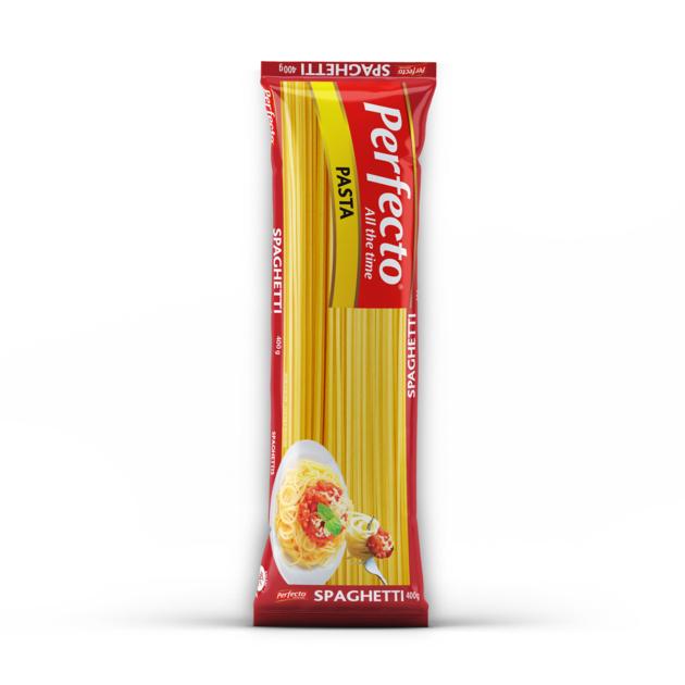 Perfecto pasta brand 400g high quality Spaghetti certificates available ISO 9001 and HALAL Wholesale