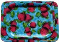 Plastic fruit tray