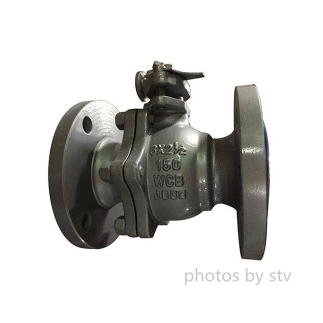 Reduced Bore Ball Valve,150LB.WCB,DN80XDN65