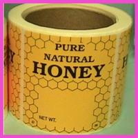 Top grade customized adhesive honey labels