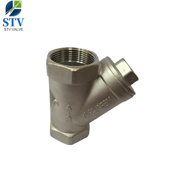 Screwed Stainless Steel Y Type Strainer