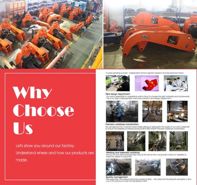 BY VH350 Of Hydraulic Pile Hammer