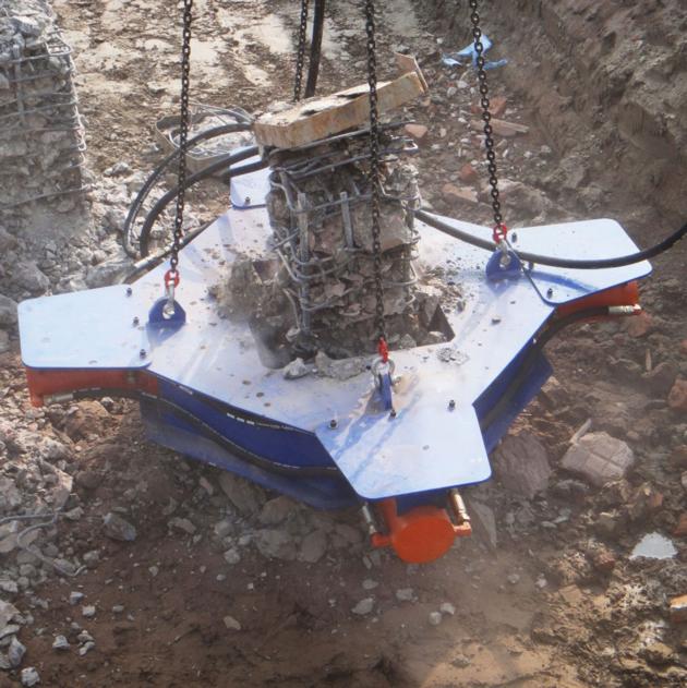 Hydraulic Square Pile Breaker