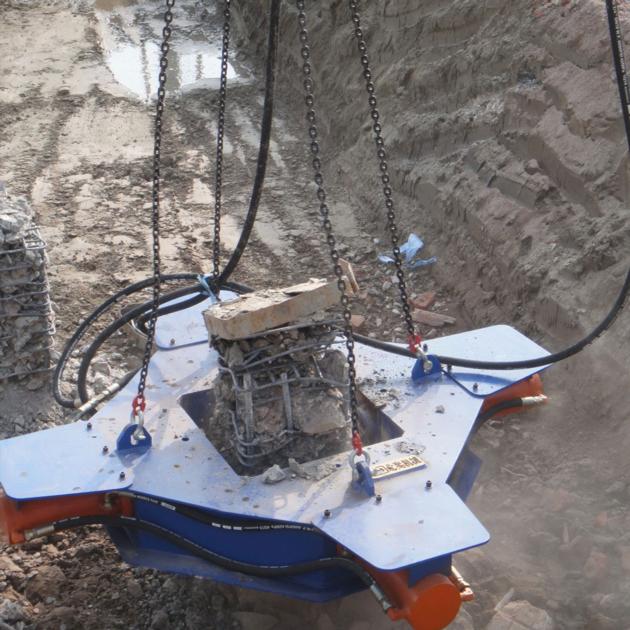 Hydraulic Square Pile Breaker