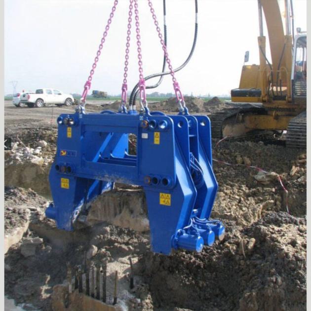 Even Wall Hydraulic Pile Breaker