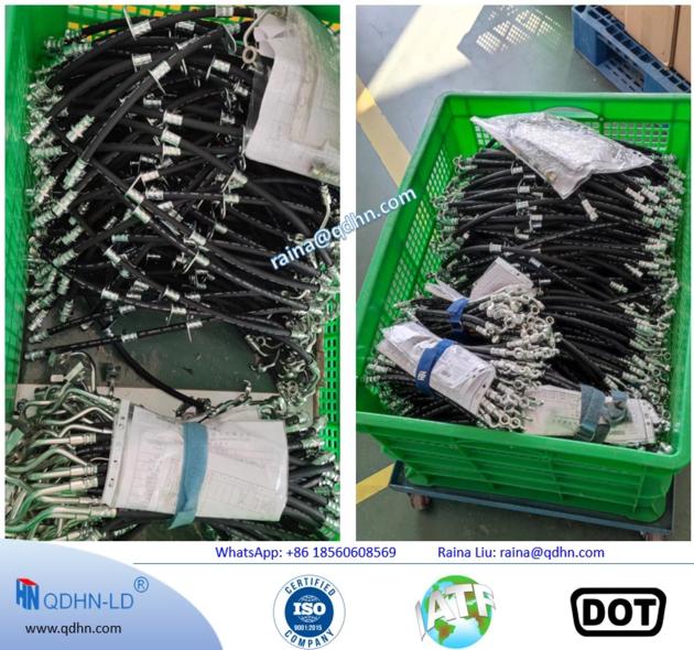 Auto Parts Brake Hose Assembly Rubber