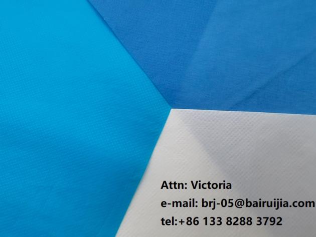 casting nonwoven fabric PP coated PE laminated nonwoven fabric for meidcal use