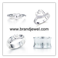 Wholesale Tiffany ring, solid sterling silver jewelry