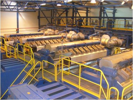 34 MW Wartsila 20V34SG CHP Natural Gas Power Plant