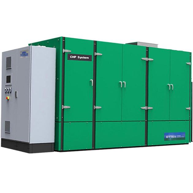 MAN Gas Generator Set Amp CHP