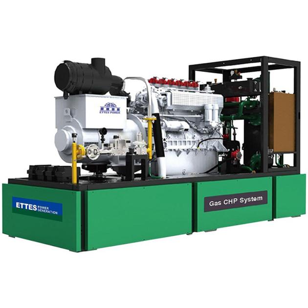 MAN gas generator set & CHP system