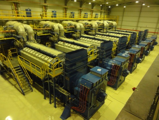 60 MW Wartsila Natural Gas Power Plant