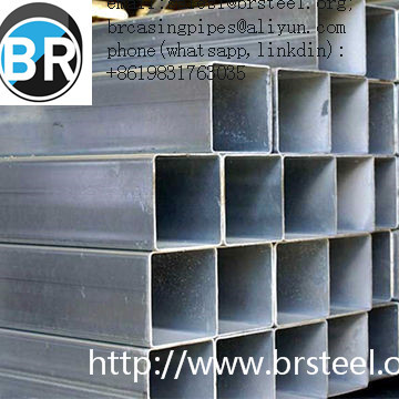 Rectangular&square hollow section tube,anti-rust oil,black painting, galvanizing hollow section tube