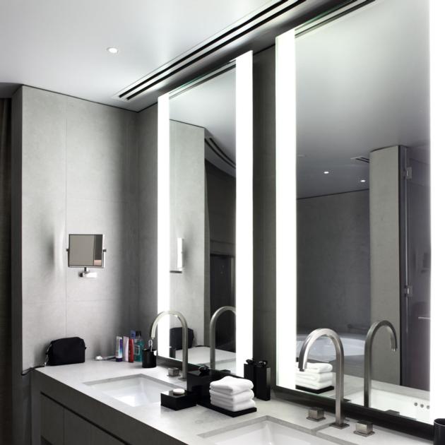 UL ETL Hotel Bathroom Vanity Backlit LED Lighted Mirror