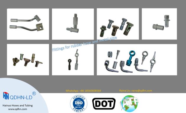Auto Parts Brake Hose Assembly Rubber