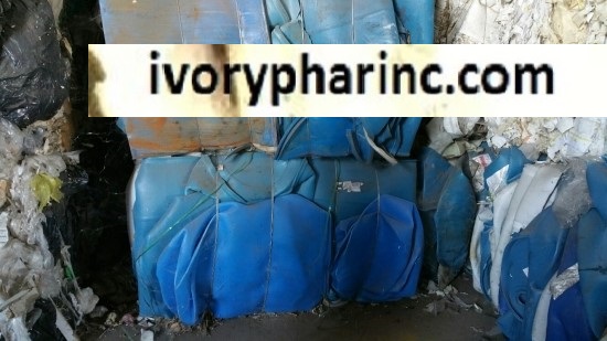 High Density Polyethylene HDPE Drum Scrap