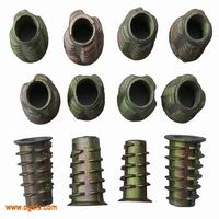 Inner -outer thread nut