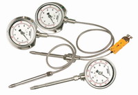 Melt pressure gauge