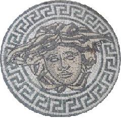 Ancient marble mosaic (series)