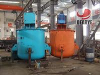 Automatic pouring and mixing machine 
