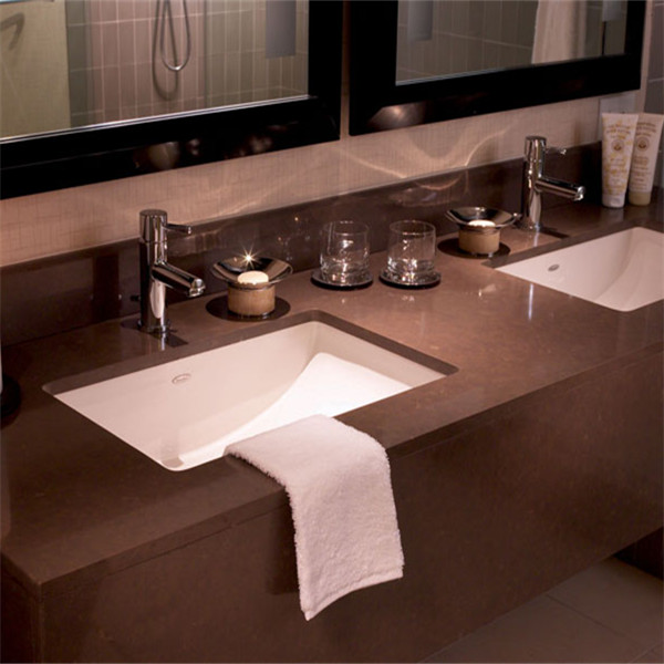 BST Quartz Stone Pre-Fabricated Tops for Kitchen Use