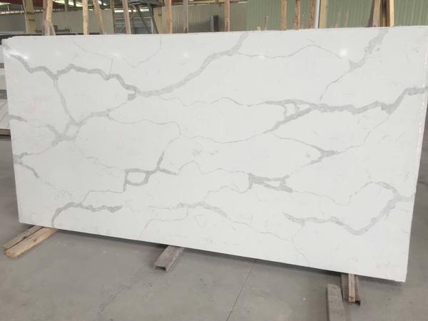 Marble Like Cut to Size Quartz for Multifamily/Hospitality Projects