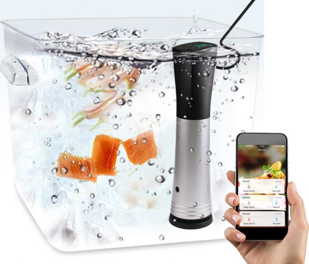 wifi cooking slow cooker sous vide precision circulator immersion cooker IPX7