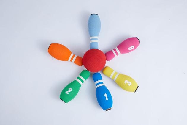 Colorful Foam Bowling Set