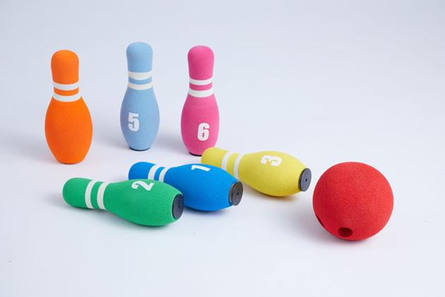 Colorful Foam Bowling Set