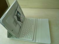hot selling Ipad 2 leather case with bluetooth keyboard