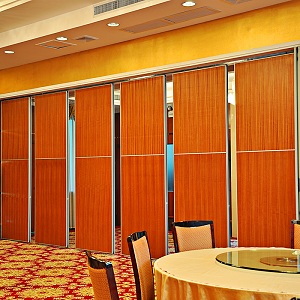 Sliding Aluminium Hotel Movable Partition Wall