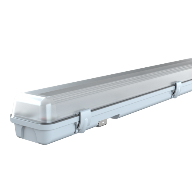 4FT 36W Linkable LED Emergency Batten Light suitable for warehouse, temporary engineering and so on