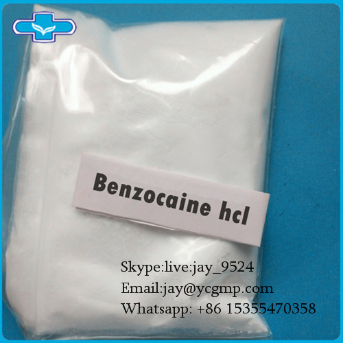 Pain Killer CAS 23239-88-5 Benzocaine HCl  Local Anesthetic Agents jay at ycgmp dot com