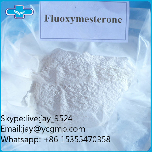 Powerful Anabolic - Androgenic Steroids Fluoxymesterone Halotestin Powder CAS 76-43-7 Raw Steroids f