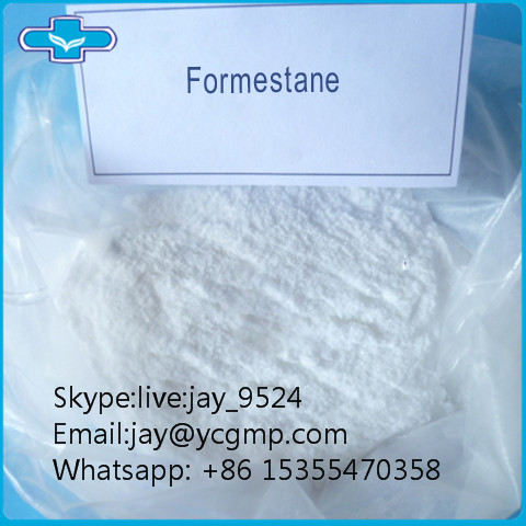 Raw Lentaron Hormonal Antitumor Steroids 99% Formestane CAS 566-48-3 for Bodybuilding