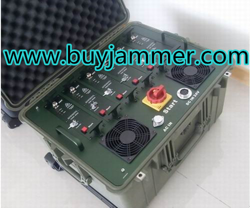320W High Power GPS WIFI  Cell Phone Multi Band Jammer (Waterproof & shockproof design)