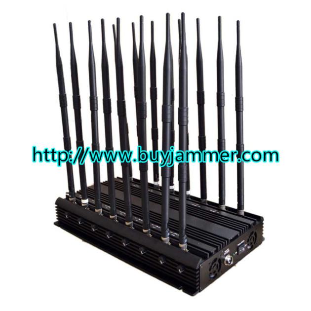 Full Bands Jammer Adjustable 16 Antennas