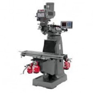 Jet 690153 JTM-4VS Mill 3-Axis ACU-RITE 200S DRO Quill X Y Z-Axis Feeds Draw Bar
