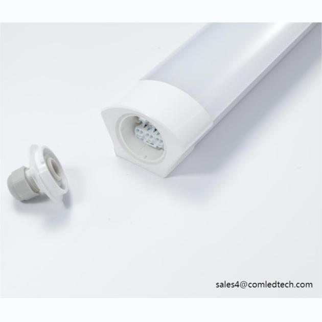 IP66 vapor tight linear lighting fixture