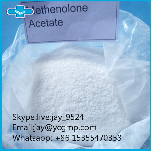 Primobolan Anabolic Steroid Powder Methenolone Acetate for Muscle Gain CAS 434-05-9
