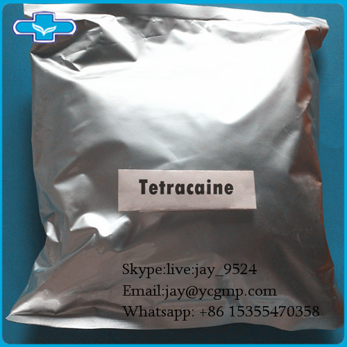 Local Anesthetic Amethocaine CAS 94-24-6 Tetracaine Pain Reliever 99% Purity jay at ycgmp dot com