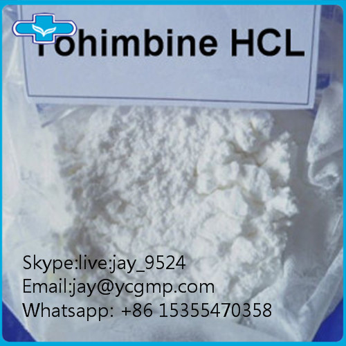 Health Male Enhancement Durgs Raw White Crystalline Powder Yohimbine Hydrochloride Corynine
