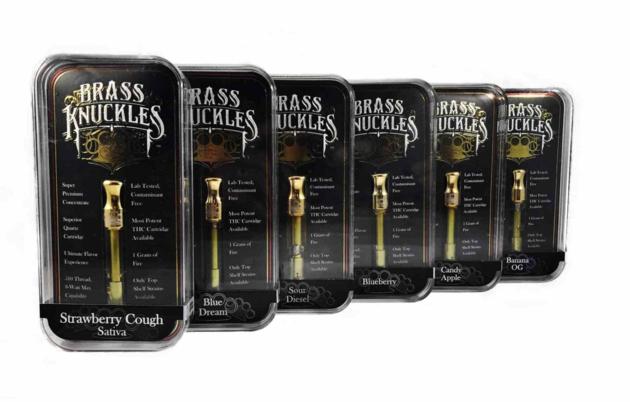 Brass Knuckles THC Oil Cartridges