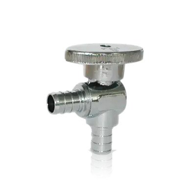 1/4 Turn PEX x OD Angle Shut off Valve