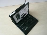 hot selling Ipad 2 leather case with bluetooth keyboard